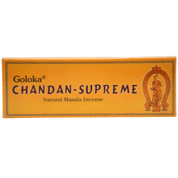 Chandan Supreme Premium Incense sticks by Goloka
