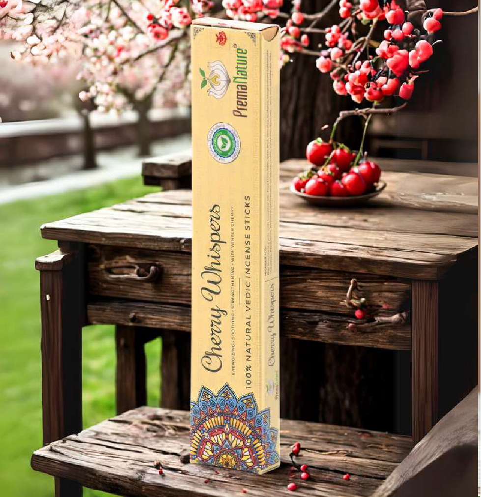 Cherry Whispers - Incense sticks by PremaNature