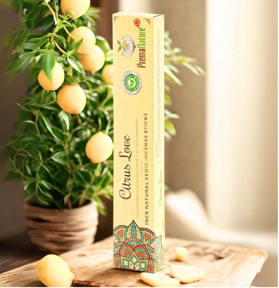 Citrus Love - Incense sticks by PremaNature