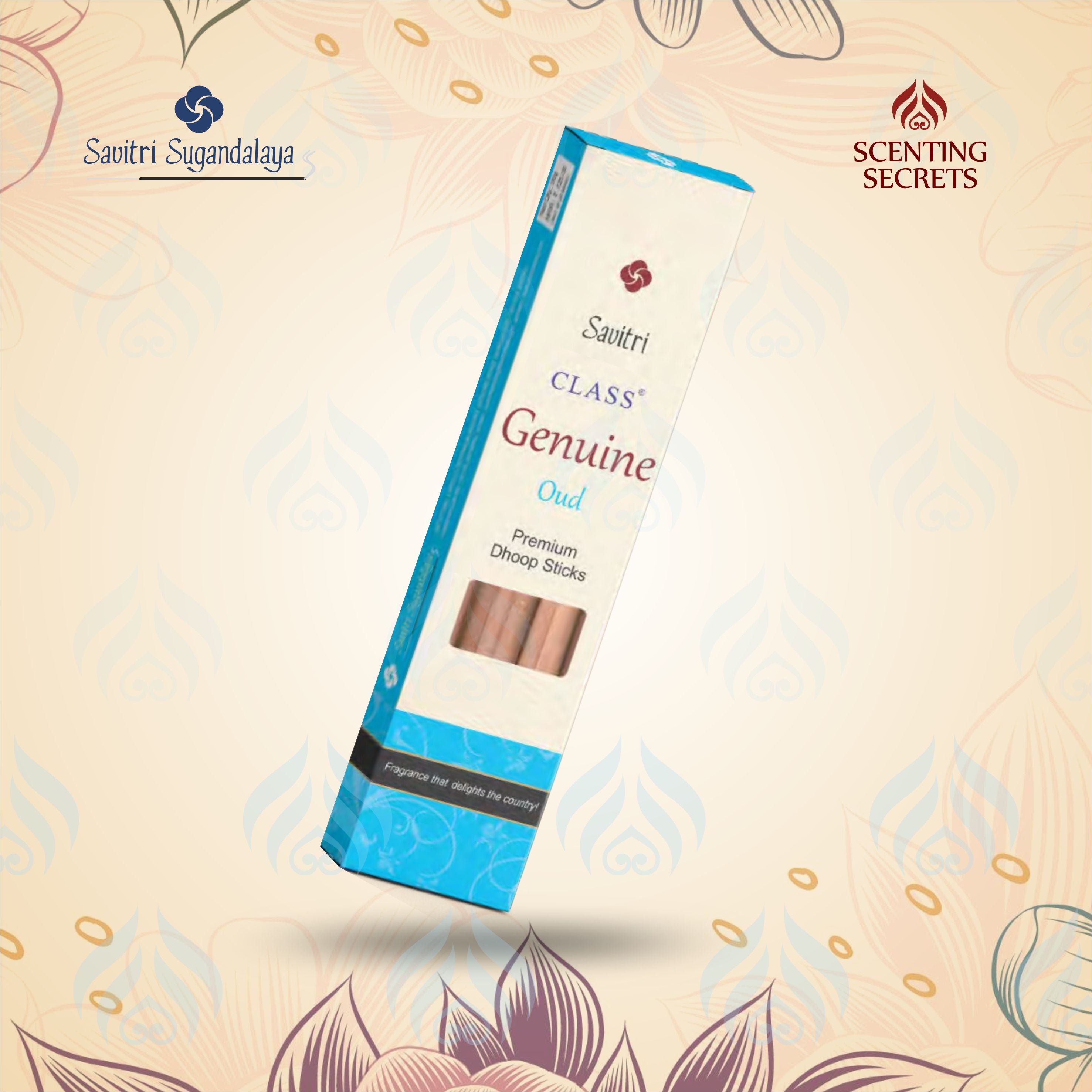 Genuine Oud Premium Dhoop Sticks | Class Collection | Savitri Sugandalaya