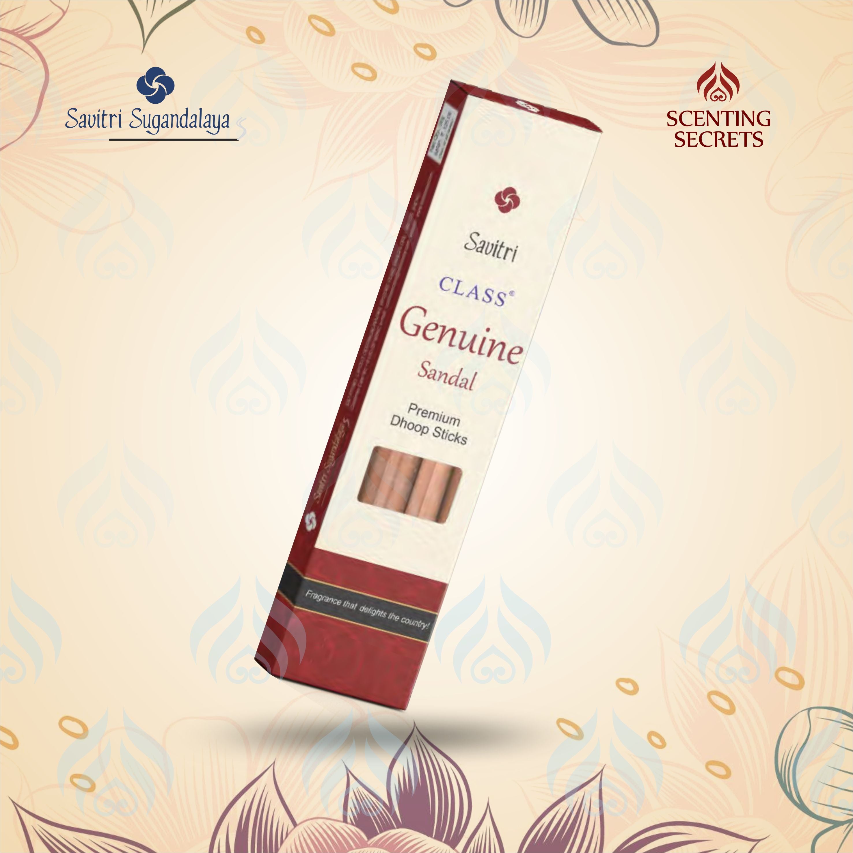Genuine Sandal Premium Dhoop Sticks | Class Collection | Savitri Sugandalaya