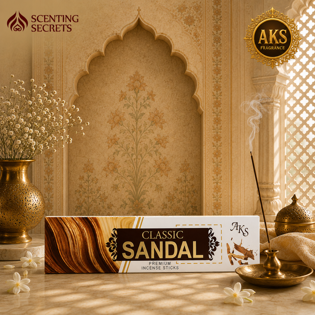 Classic Sandal |  A K S fragrance | Premium Incense sticks
