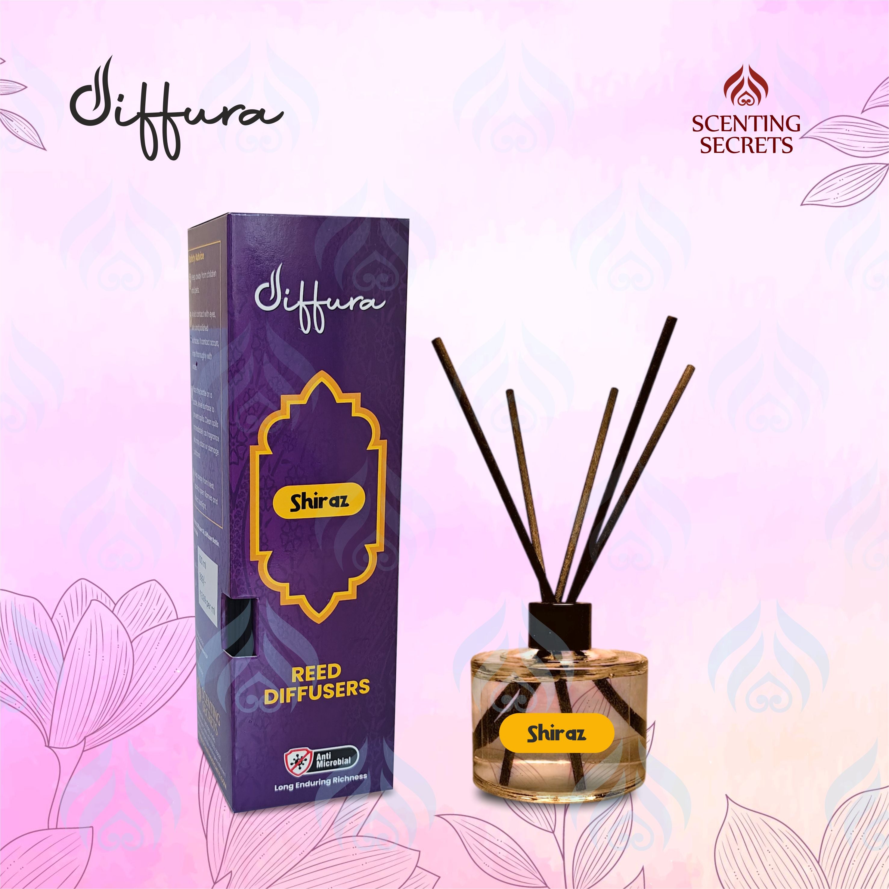 Diffura | Shiraz | Reed diffusers