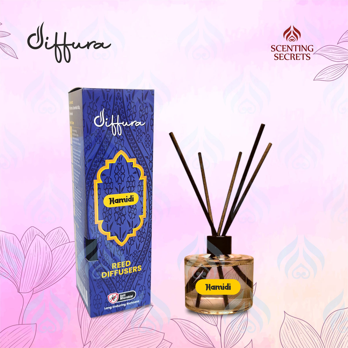 Diffura | Hamidi | Reed diffusers