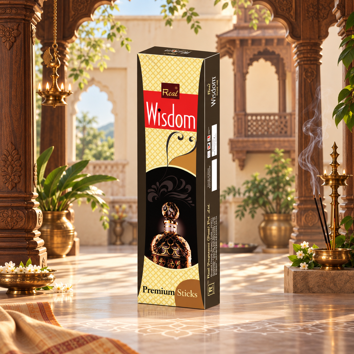 Divine Wisdom Premium Incense sticks by Real fragrances
