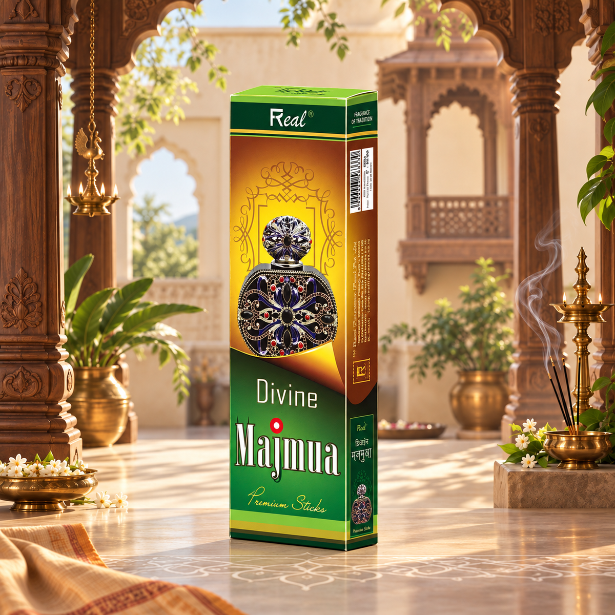 Divine Majmua Premium Incense sticks by Real fragrances