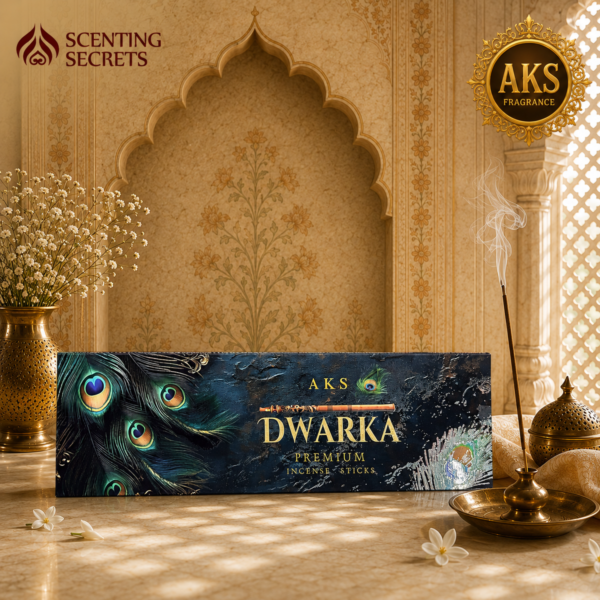 Dwarka |  A K S fragrance | Luxury Incense sticks
