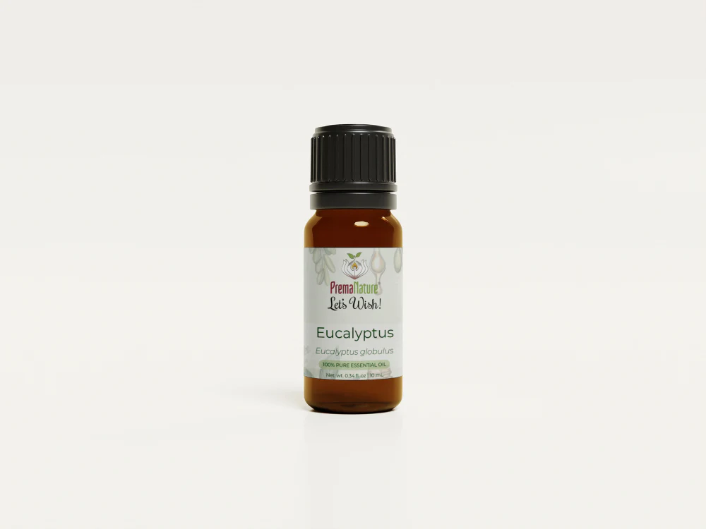 Eucalyptus Certified essential oil by PremaNature