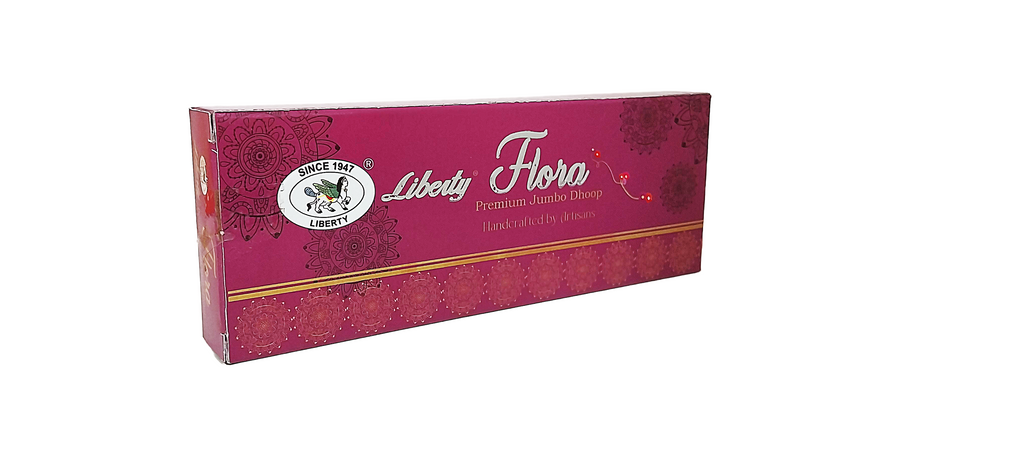 Flora - Premium Jumbo dhoop sticks from Liberty