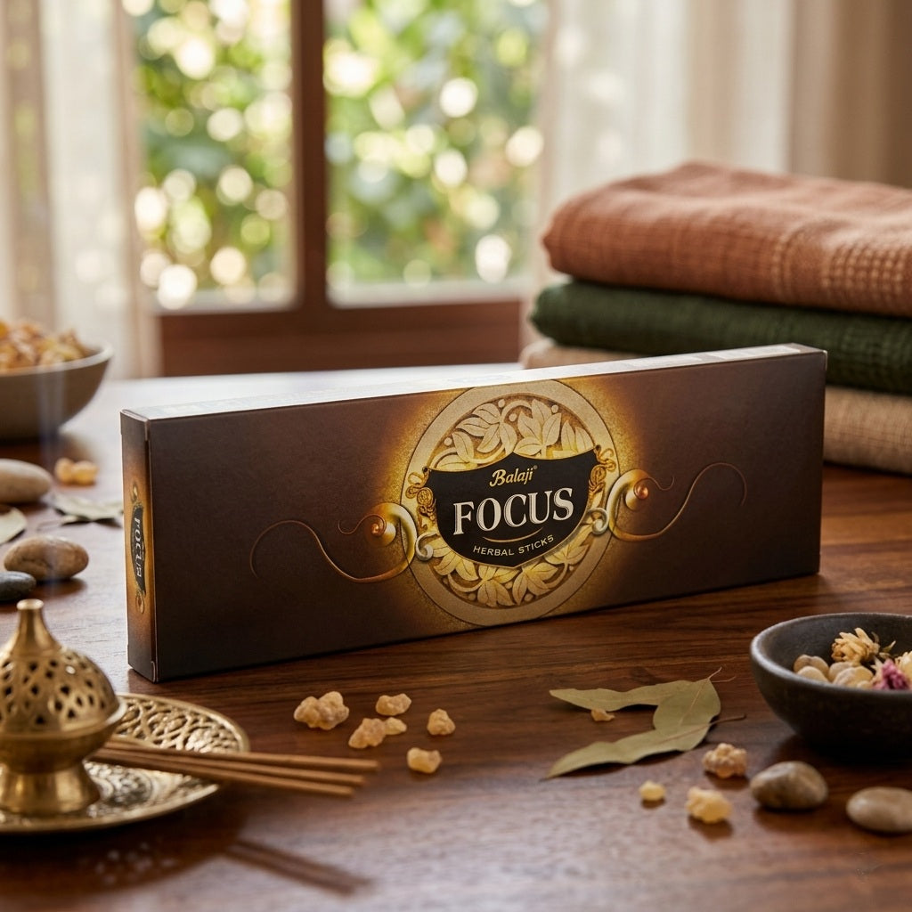 Focus - Herbal incense sticks by Balaji Agarbatti