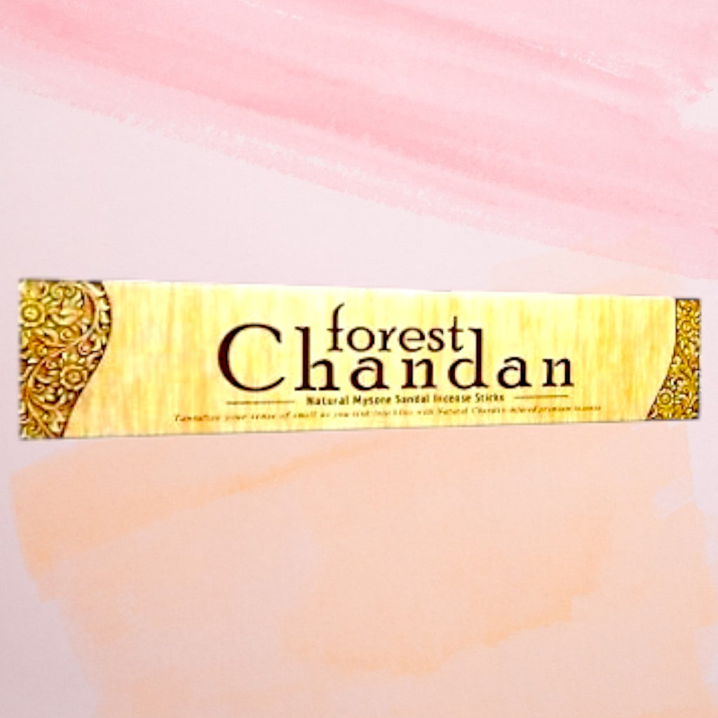 Forest Chandan Natural Mysore Sandal Incense Sticks by Forest Fragrance