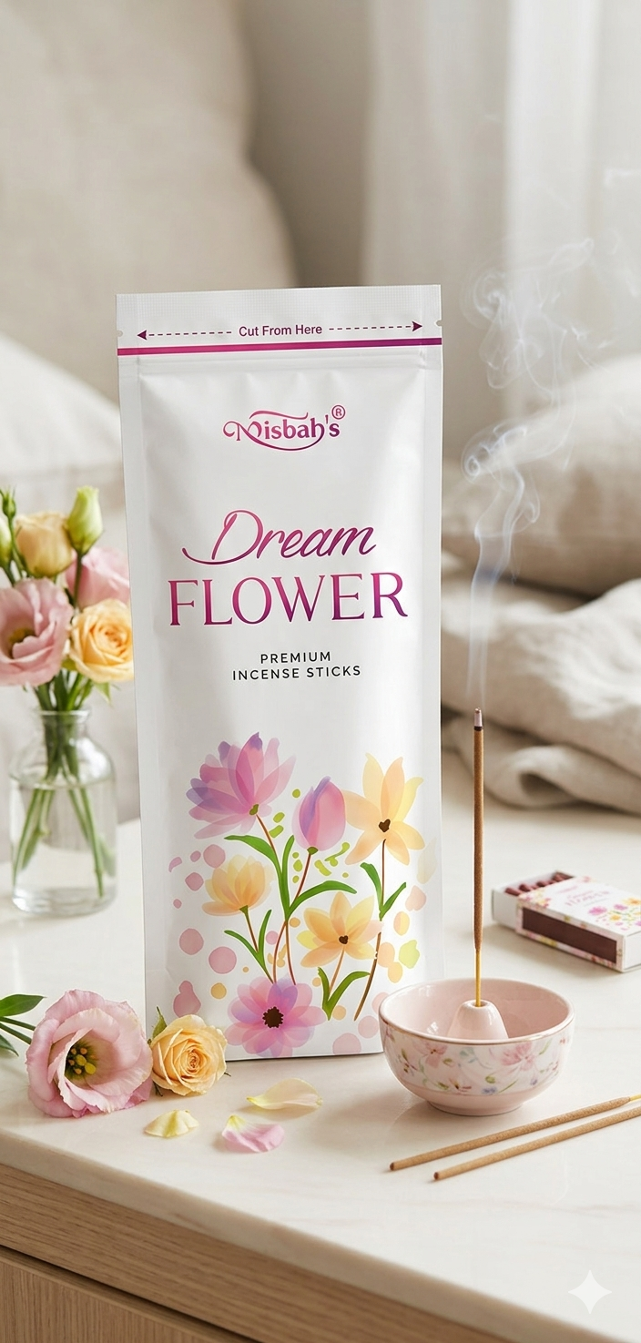 Dream Flower Incense Sticks by Misbah Fragrances