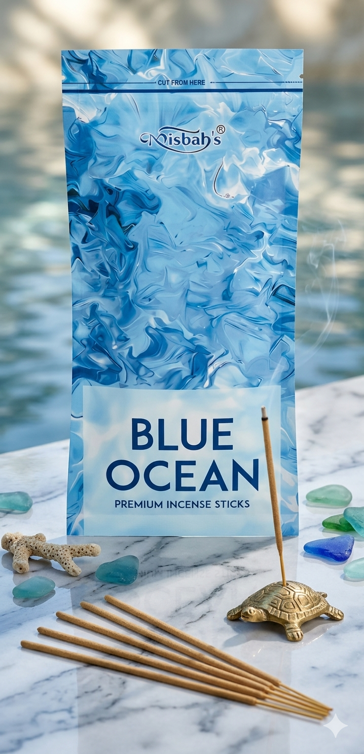 Blue Ocean Incense Sticks by Misbah Fragrances