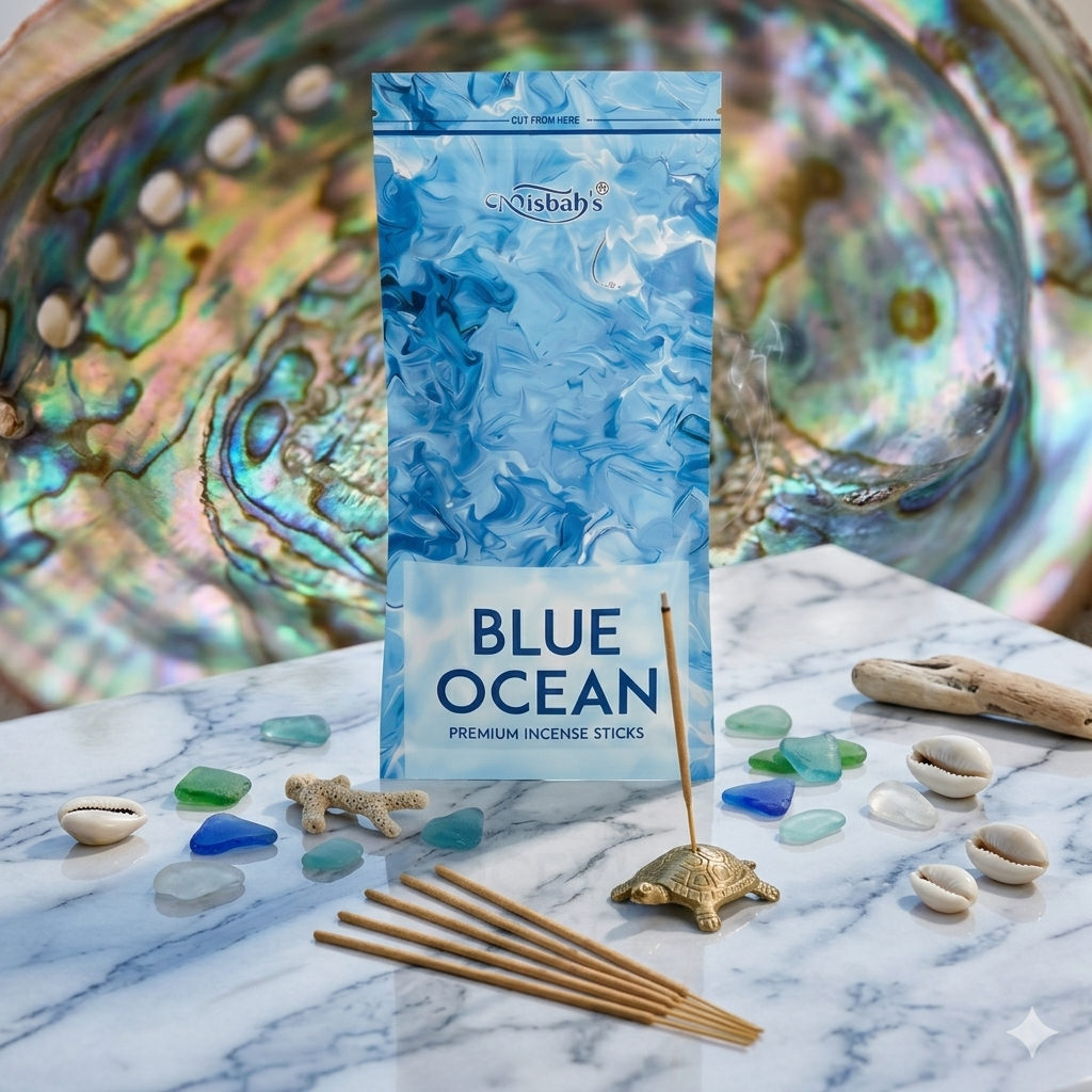 Blue Ocean Incense Sticks by Misbah Fragrances