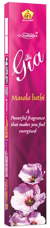 Gia - Extra Long Premium incense sticks by Misbah fragrances