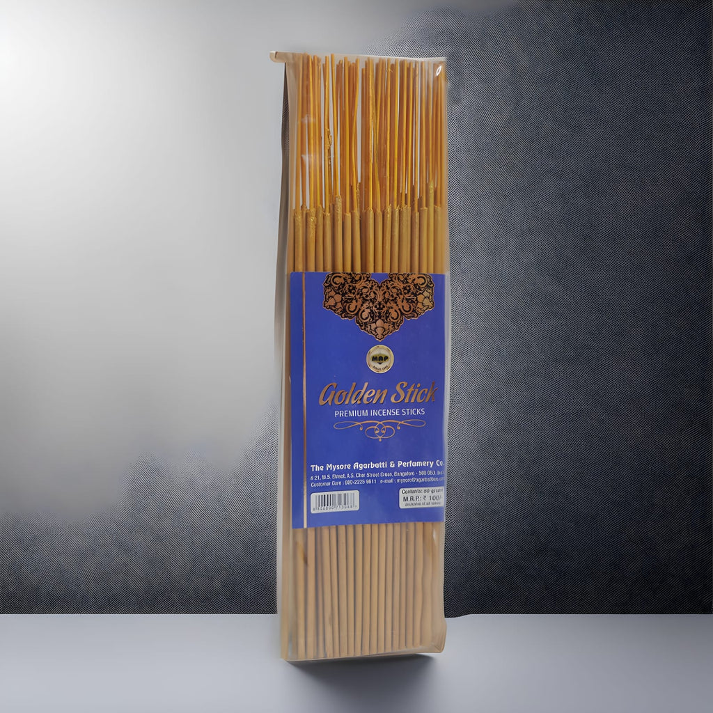 Golden Stick Premium incense sticks by The Mysore Agarbatti & Perfumery Co