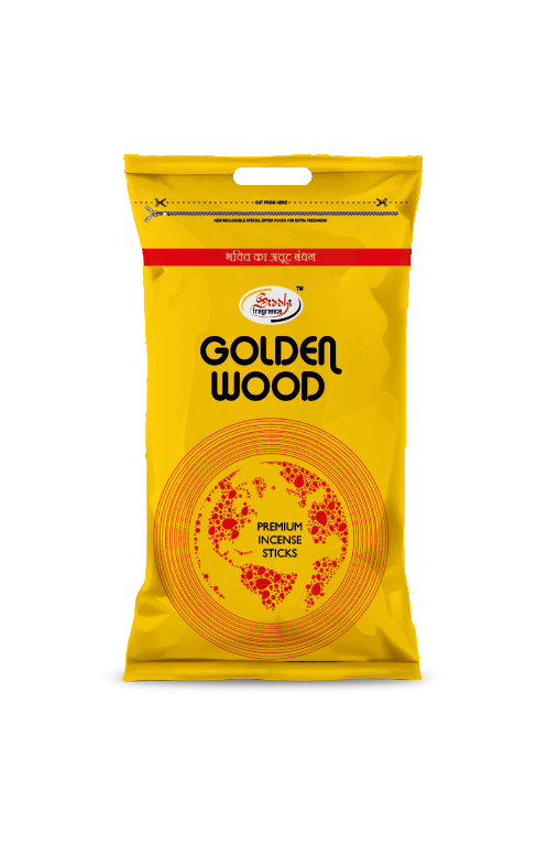 Golden Wood Premium Incense sticks by Siddhi Fragrance