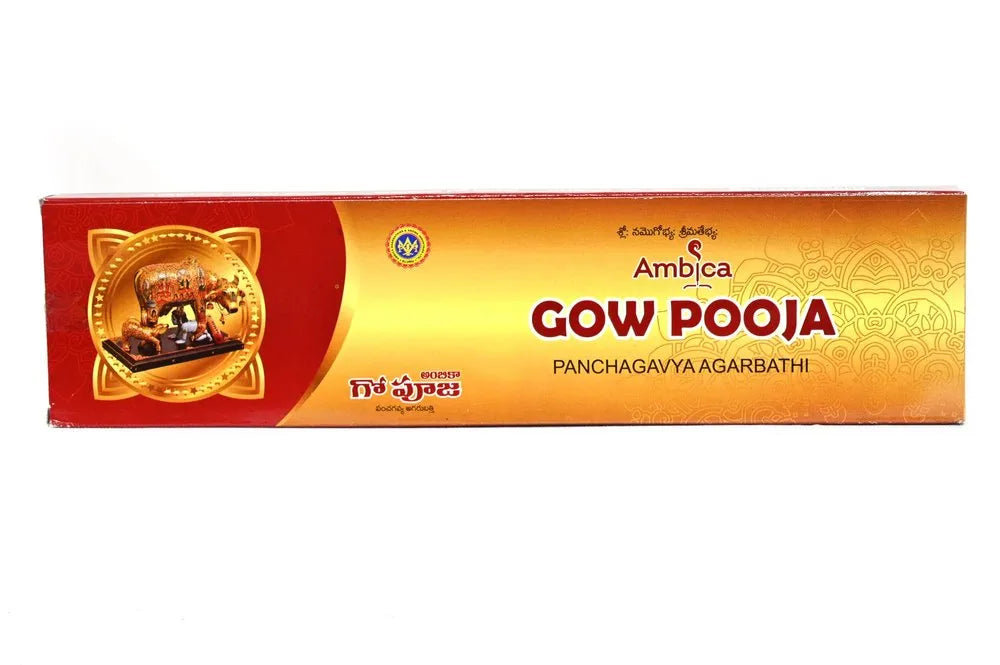Ambica Gow Pooja Incense sticks by Ambica Agarbathies