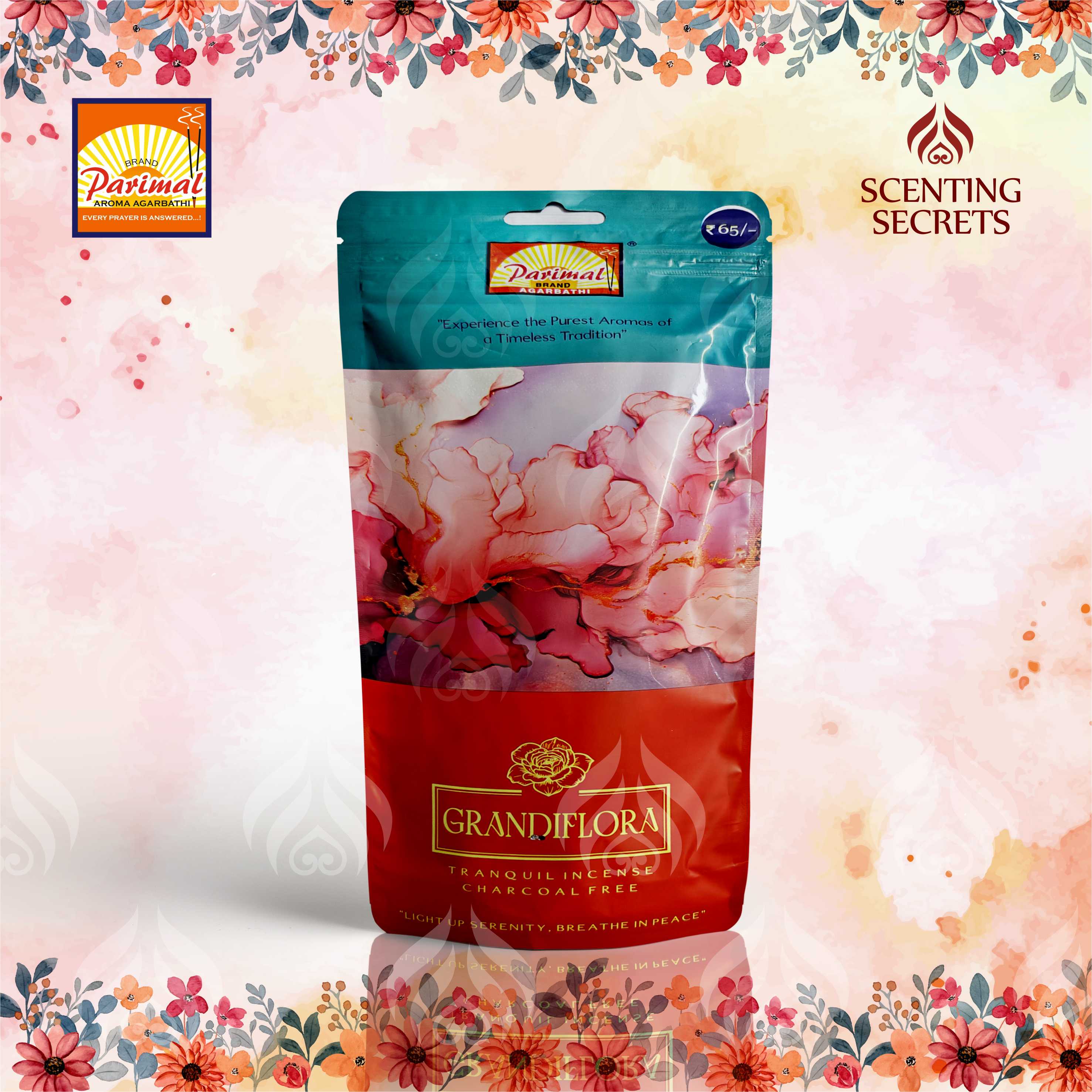 Grandiflora : ग्रैंडीफ्लोरा -  Incense sticks by Parimal Mandir