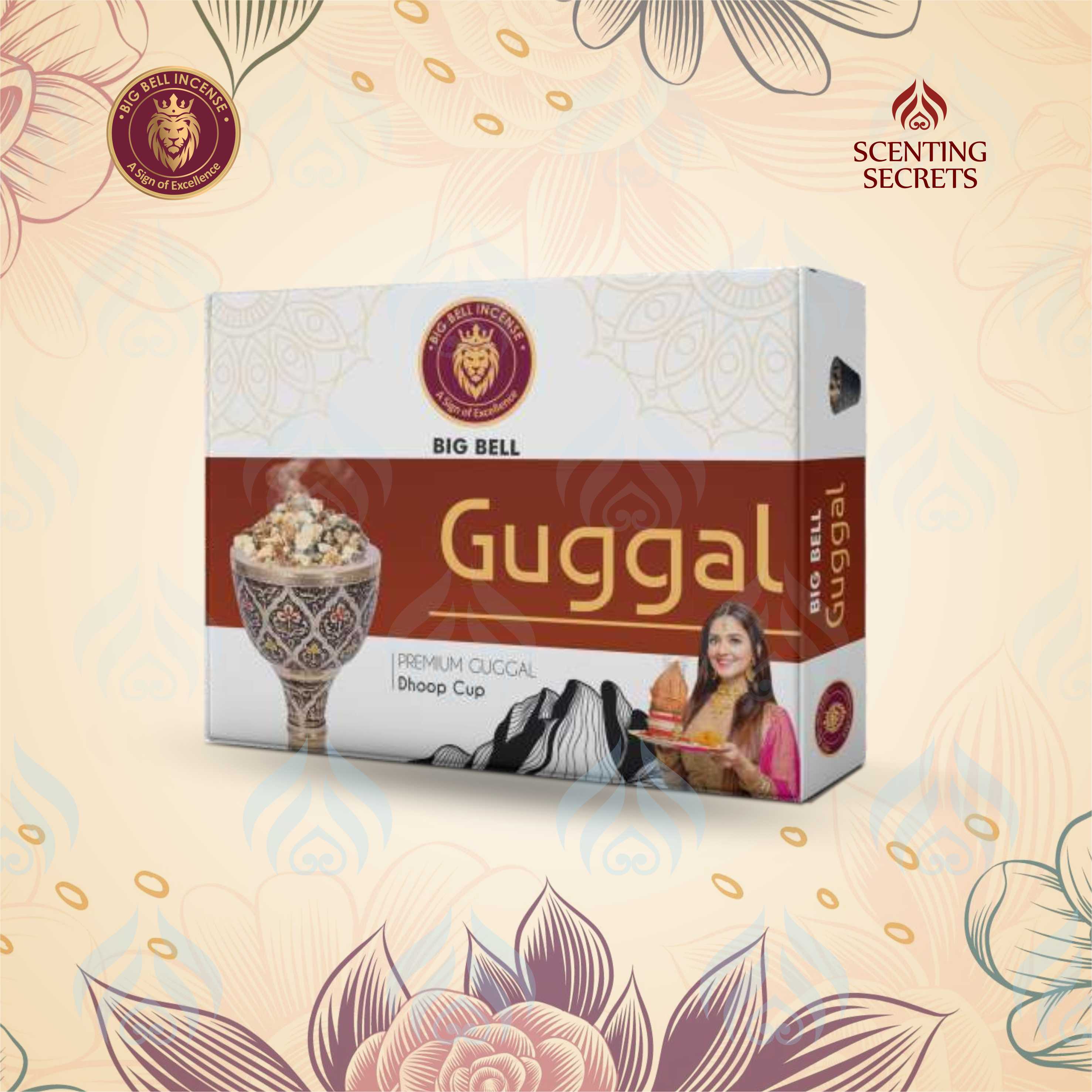Guggal Premium Dhoop Cup by Big Bell Incense