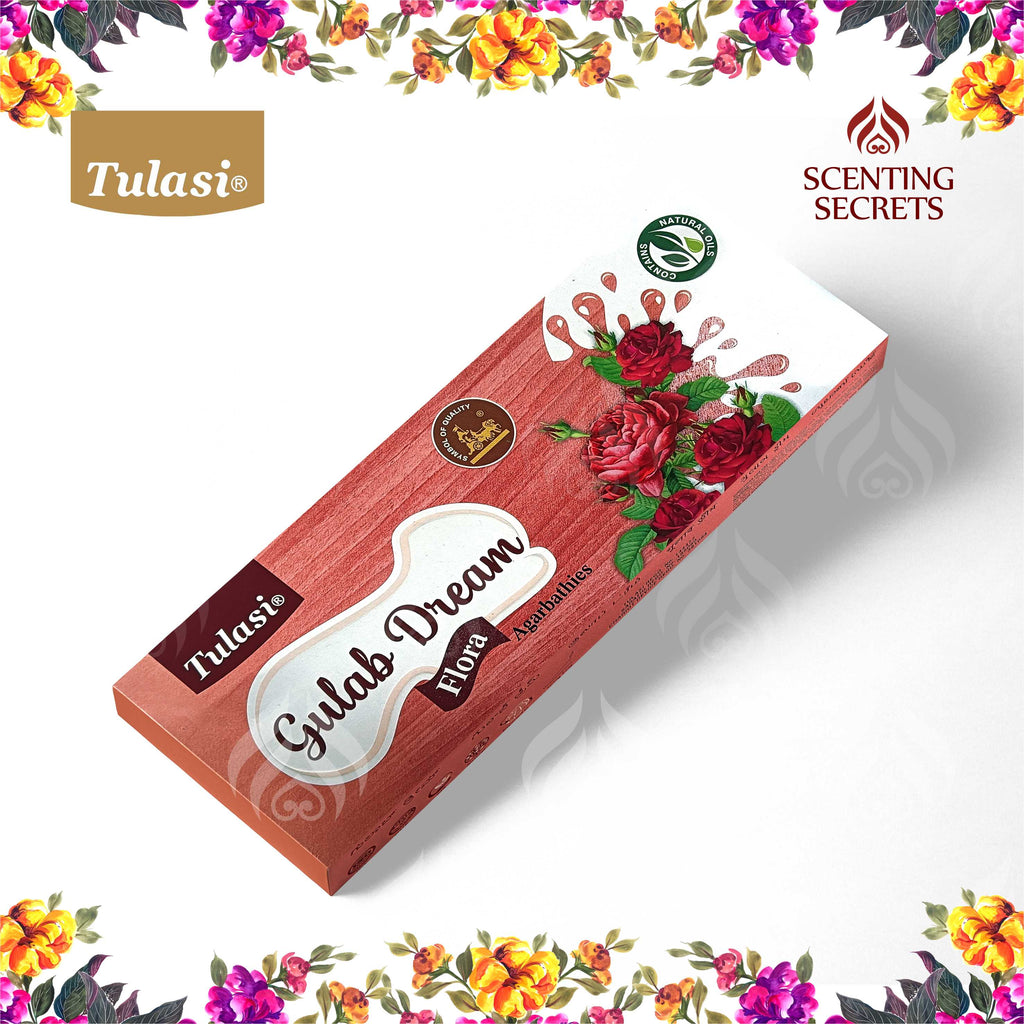 Gulab dream Flora Agarbathies by Tulasi