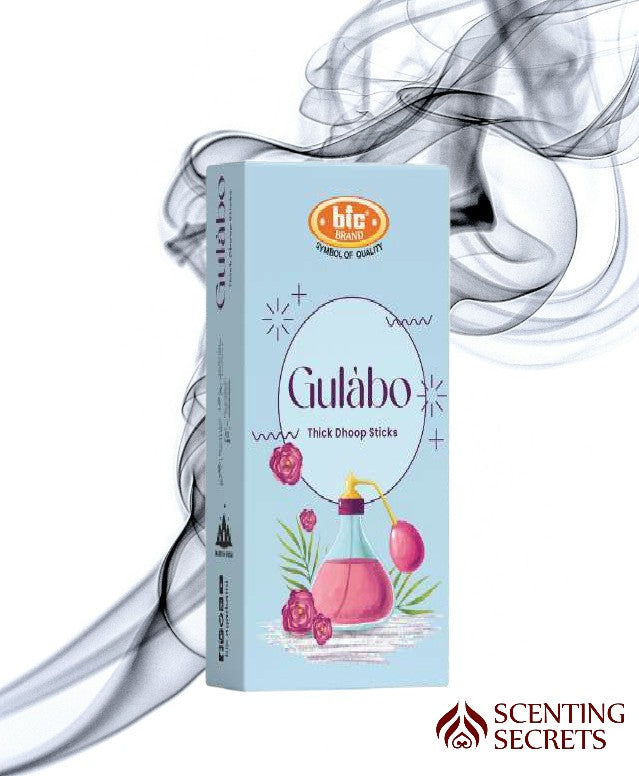 Gulabo Thick Dhoop sticks  by BIC Panchavati