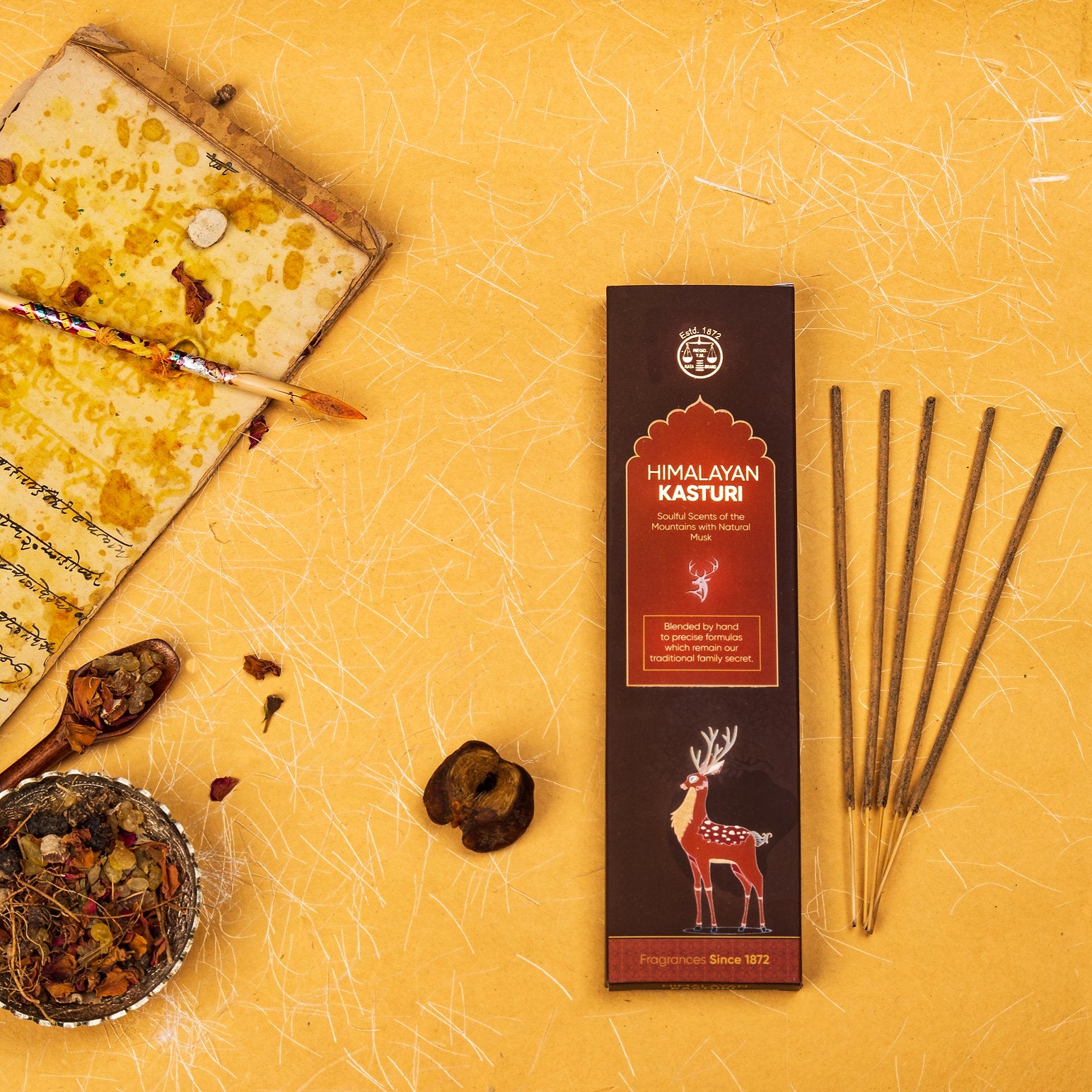 Himalayan Kasturi premium Incense sticks by Damodardas Bhagwandas Sugandhi