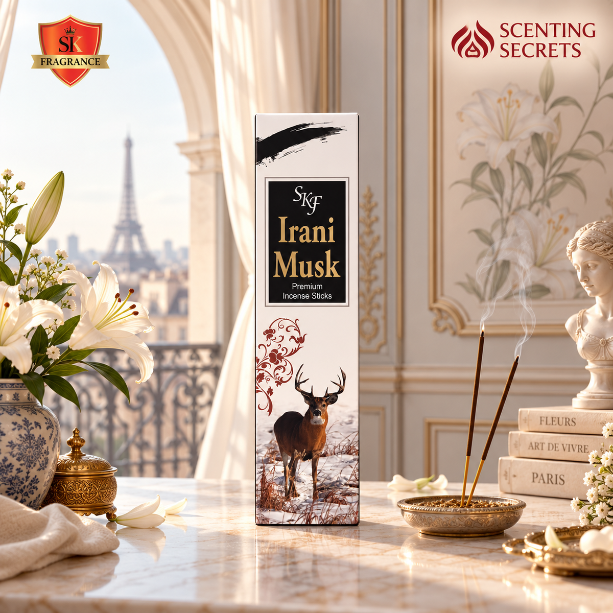 Irani Musk Premium incense sticks by S K fragrance