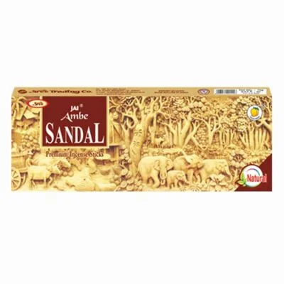 Jai Ambe Sandal Premium Incense sticks by Sree Trading