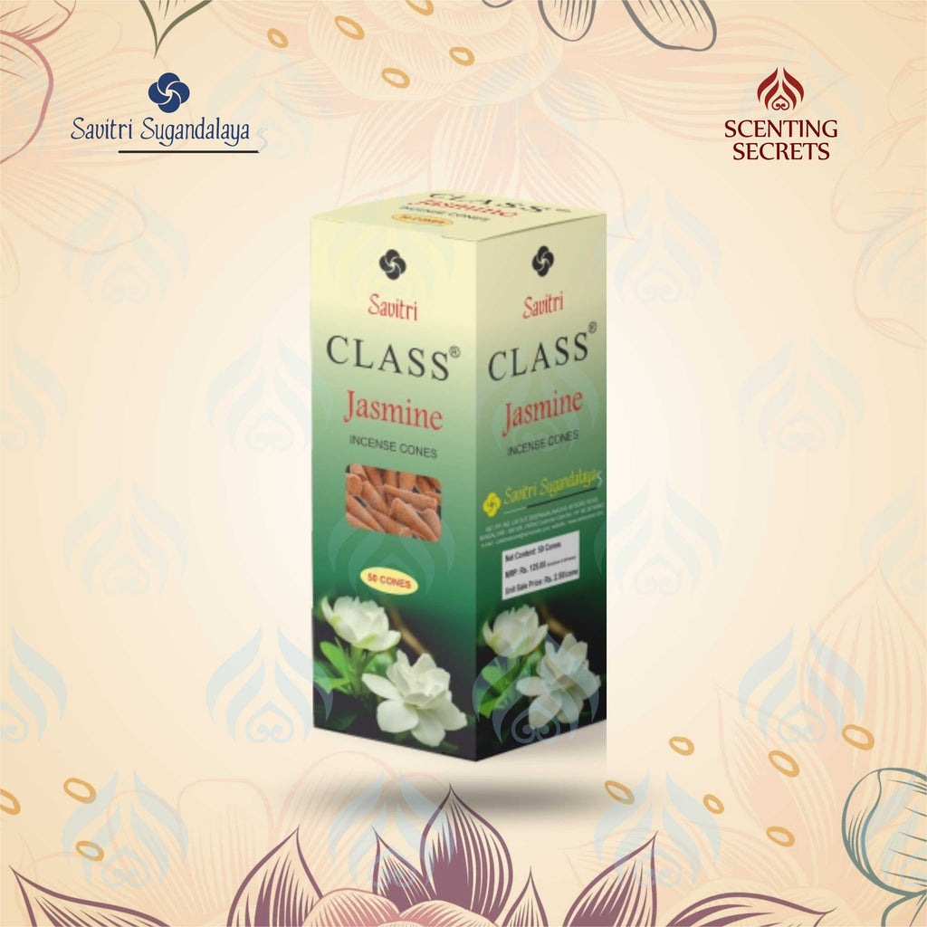 Jasmine Incense Cones | Class Collection | Savitri Sugandalaya