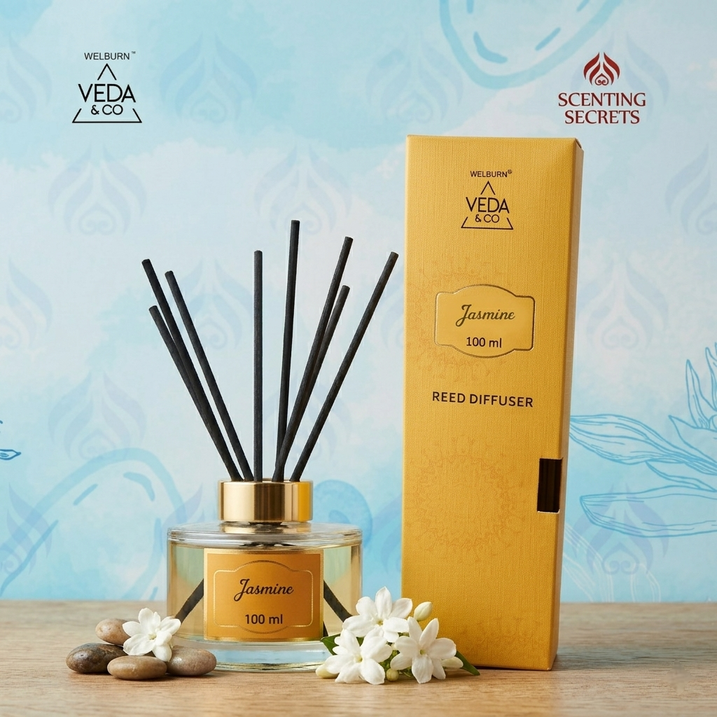 Jasmine Reed diffuser by Veda & Co