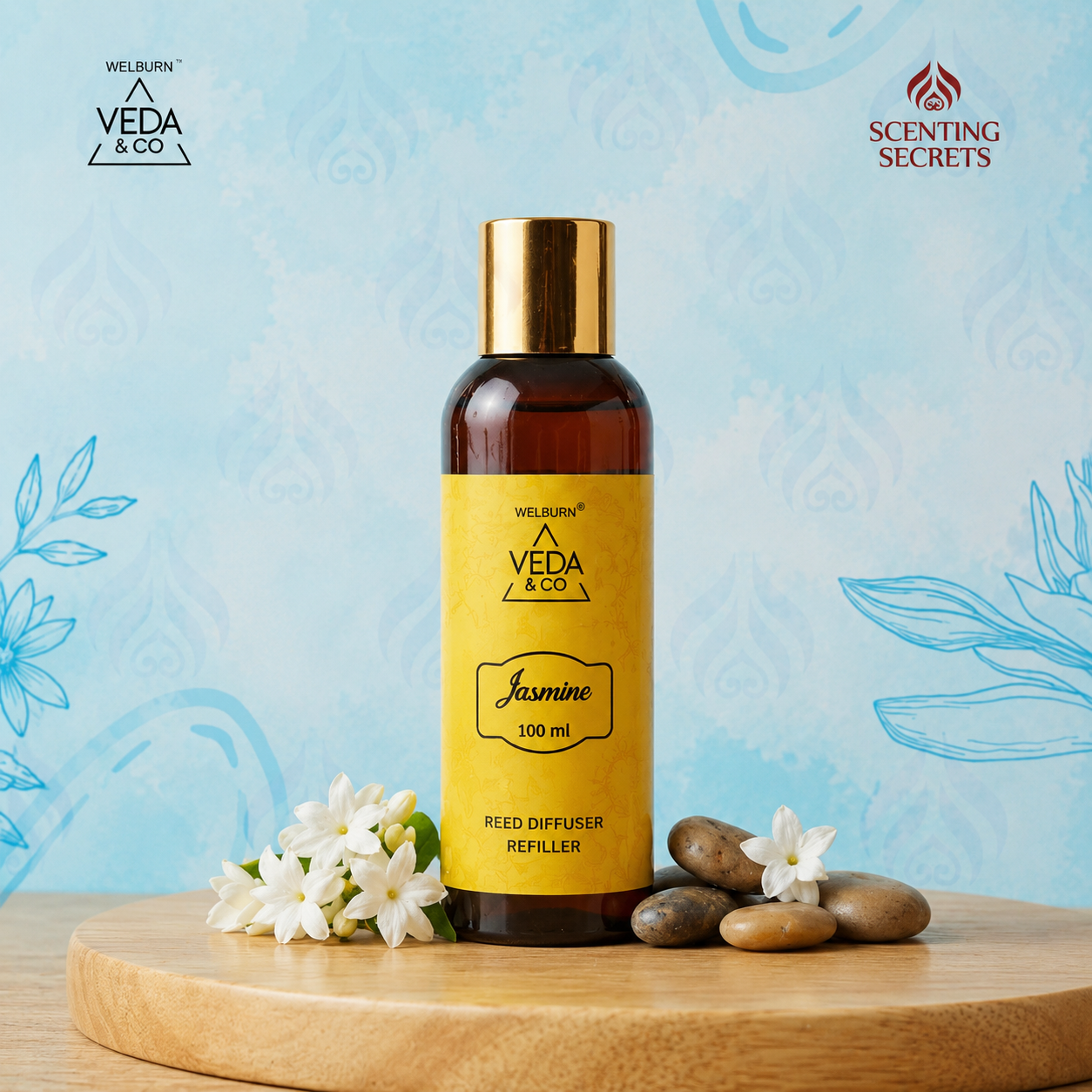 Jasmine Reed diffuser by Veda & Co