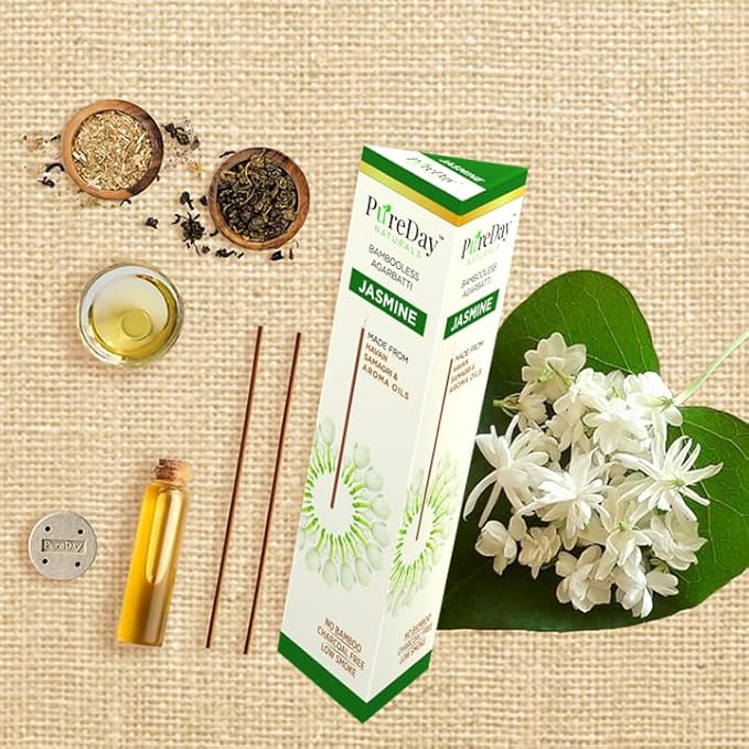 Jasmine - Bambooless Incense Sticks from PureDay