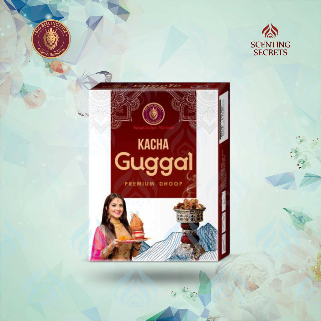 Kacha Guggal Premium Dhoop Sticks by Big Bell Incense