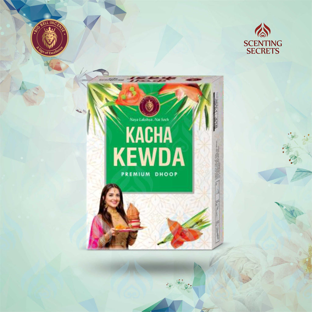 Kacha Kewda Premium Dhoop Sticks by Big Bell Incense