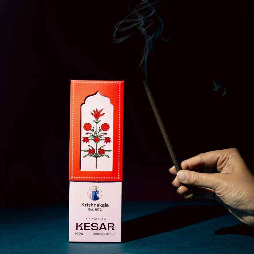 Premium Kesar Luxury Dhoop sticks by KrishnaKala
