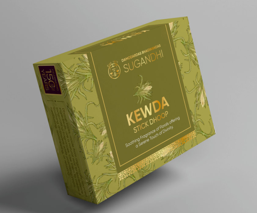 Kewda premium Dhoop sticks by Damodardas Bhagwandas Sugandhi