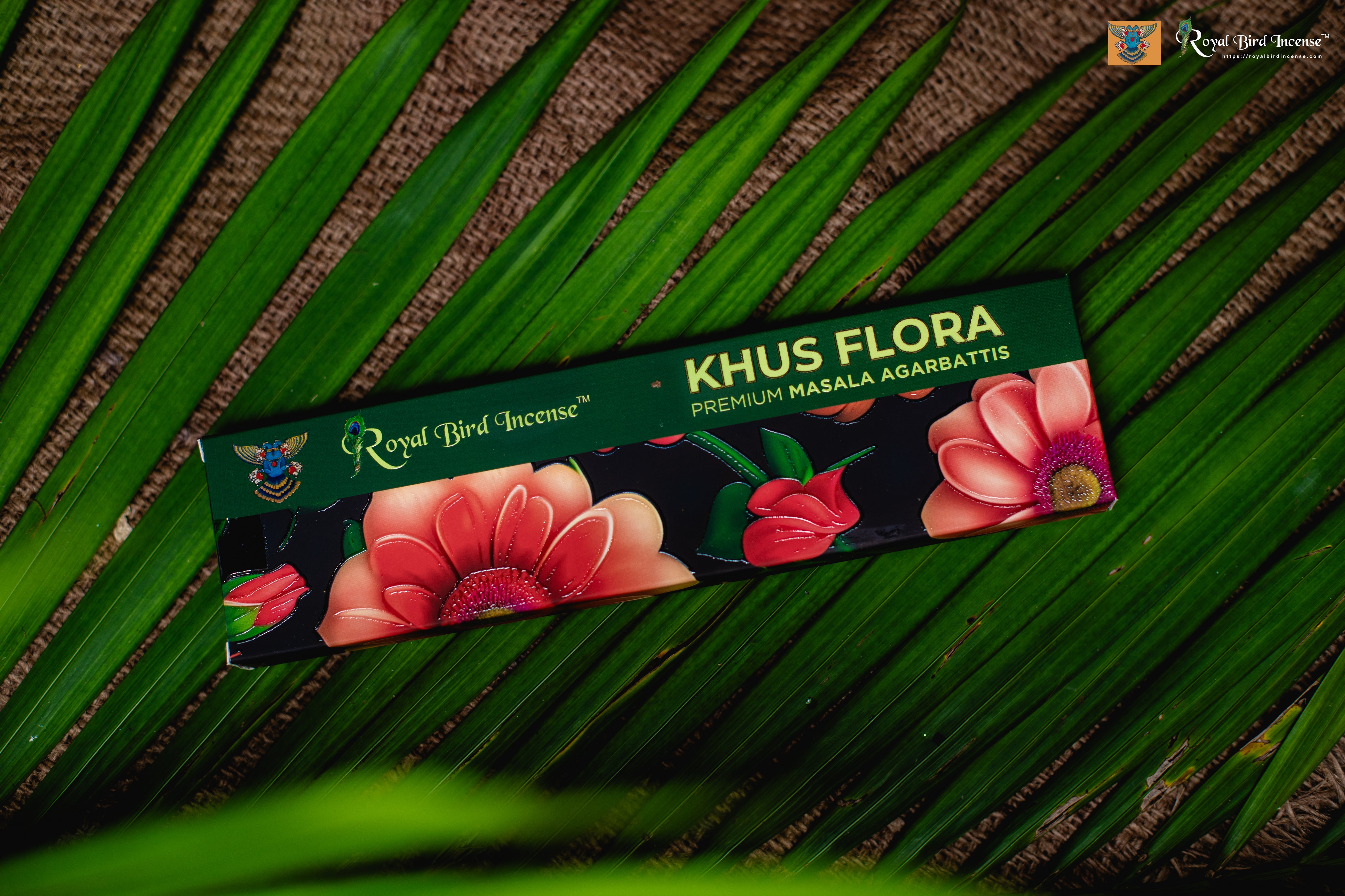 Khus Flora Incense sticks by Royal Bird incense