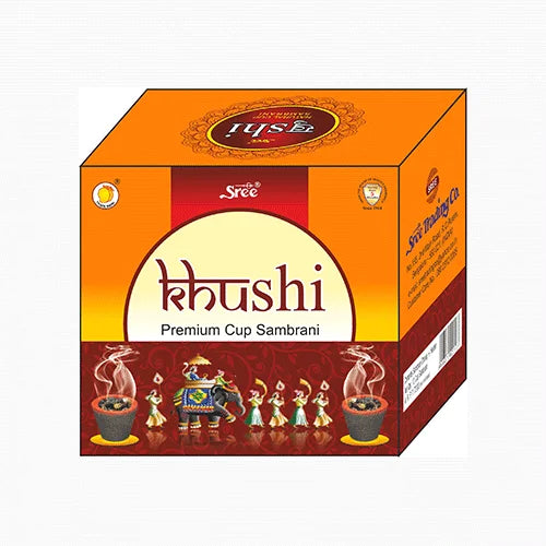 Khushi Premium Cup Sambrani by Sree Trading