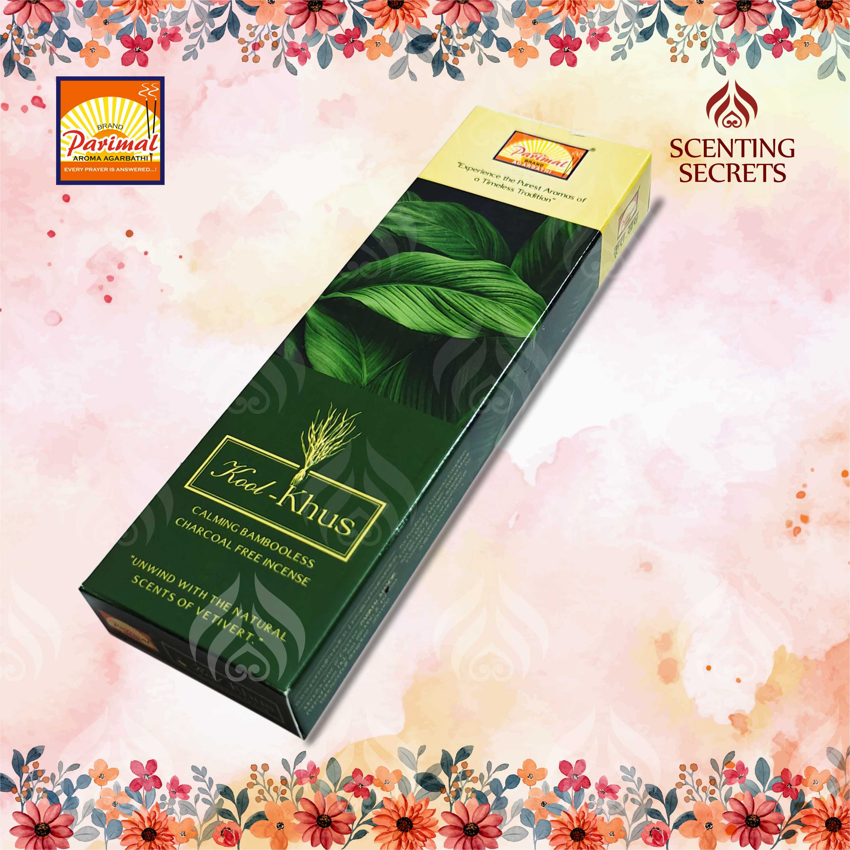 Parimal Mandir | Kool - Khus : कूल - खस | Bambooless Agarbathi : बांस रहित अगरबत्ती