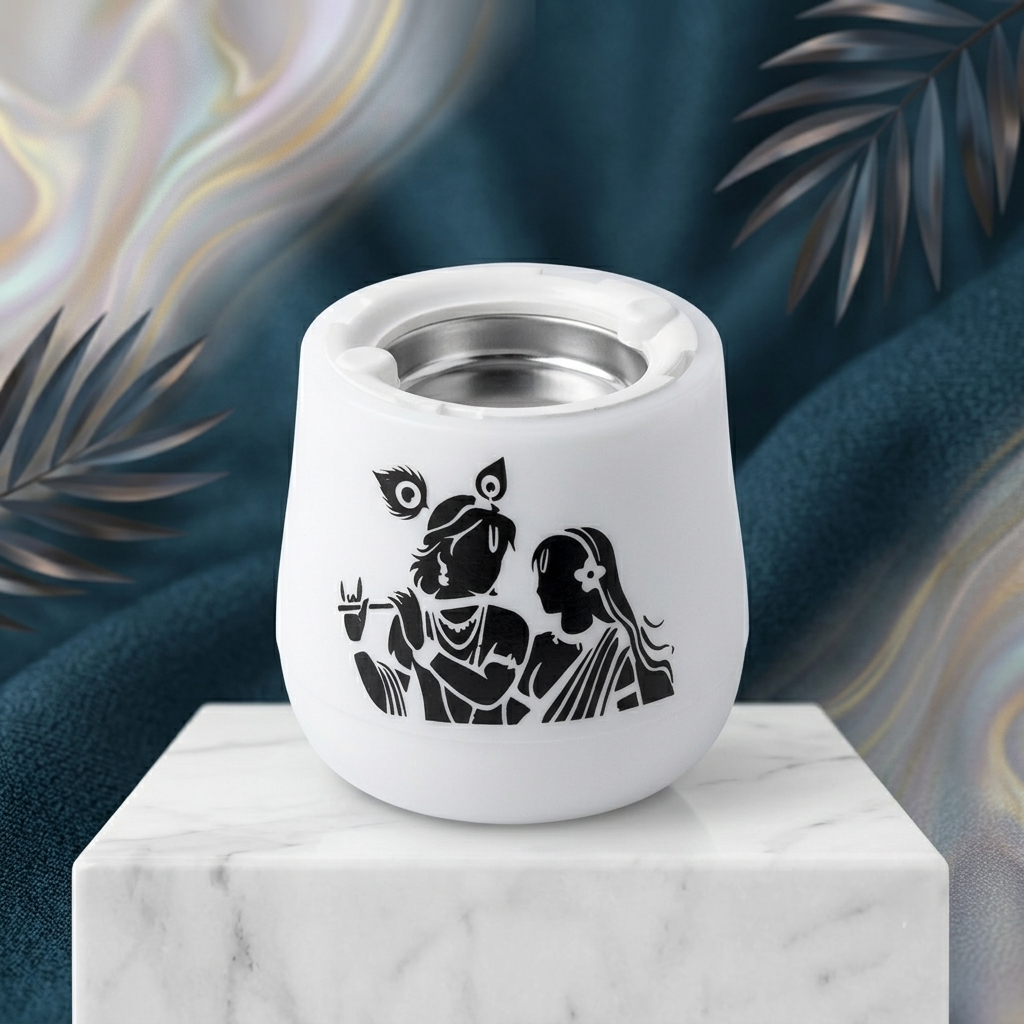 Krishna Design | Electric incense burner | Inbuilt night lamp