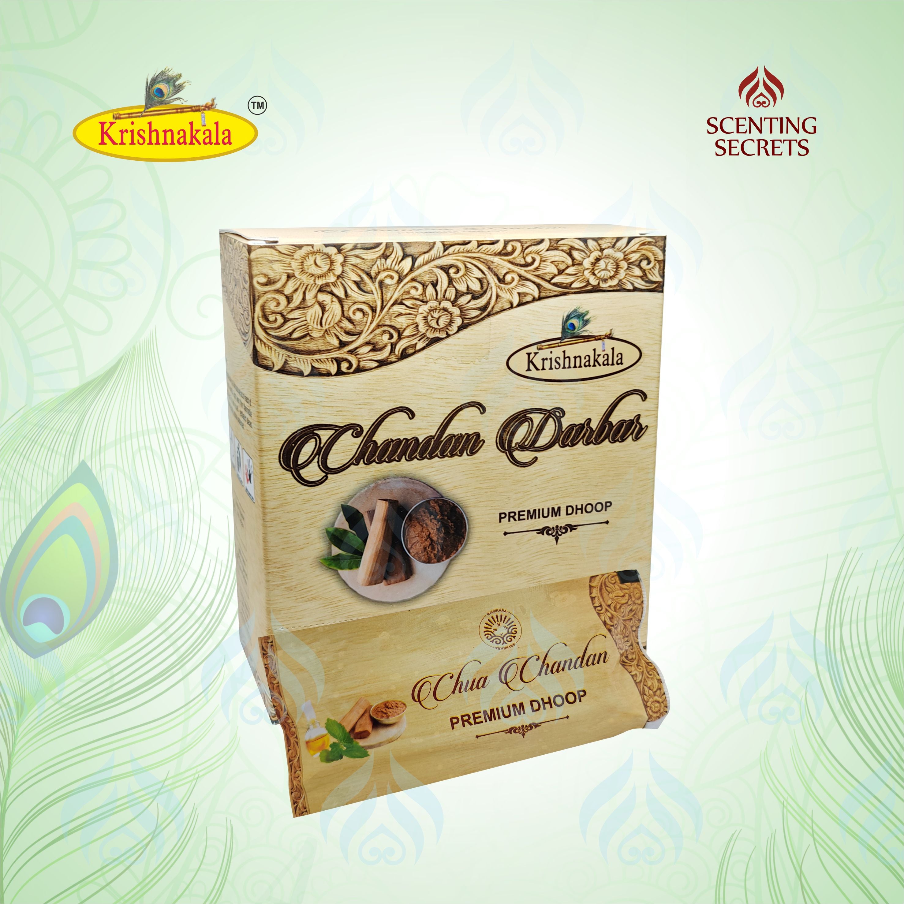 Chandan Darbar Luxury Dhoop sticks by KrishnaKala