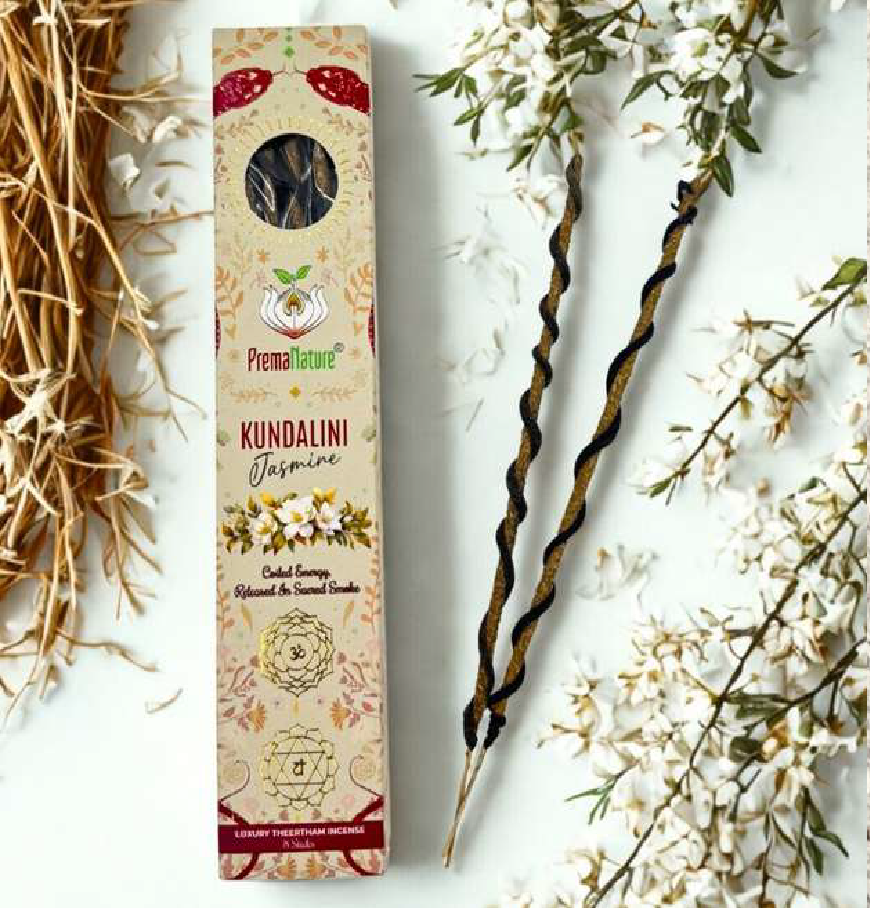 Jasmine Kundalini  | Kundalini Collection | Incense sticks by PremaNature