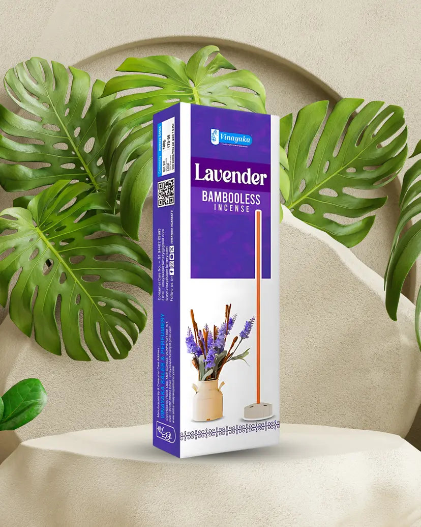 Lavender Bambooless Incense by Vinayaka