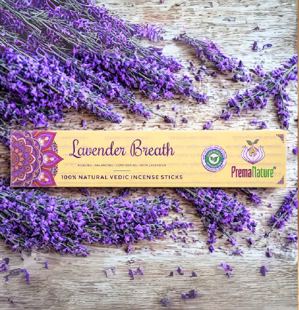 Lavender breath - Incense sticks by PremaNature
