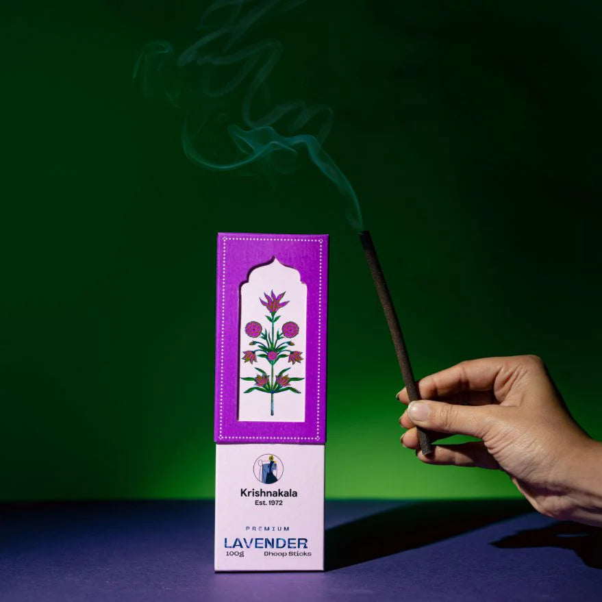 Premium Lavender Luxury Dhoop sticks by KrishnaKala