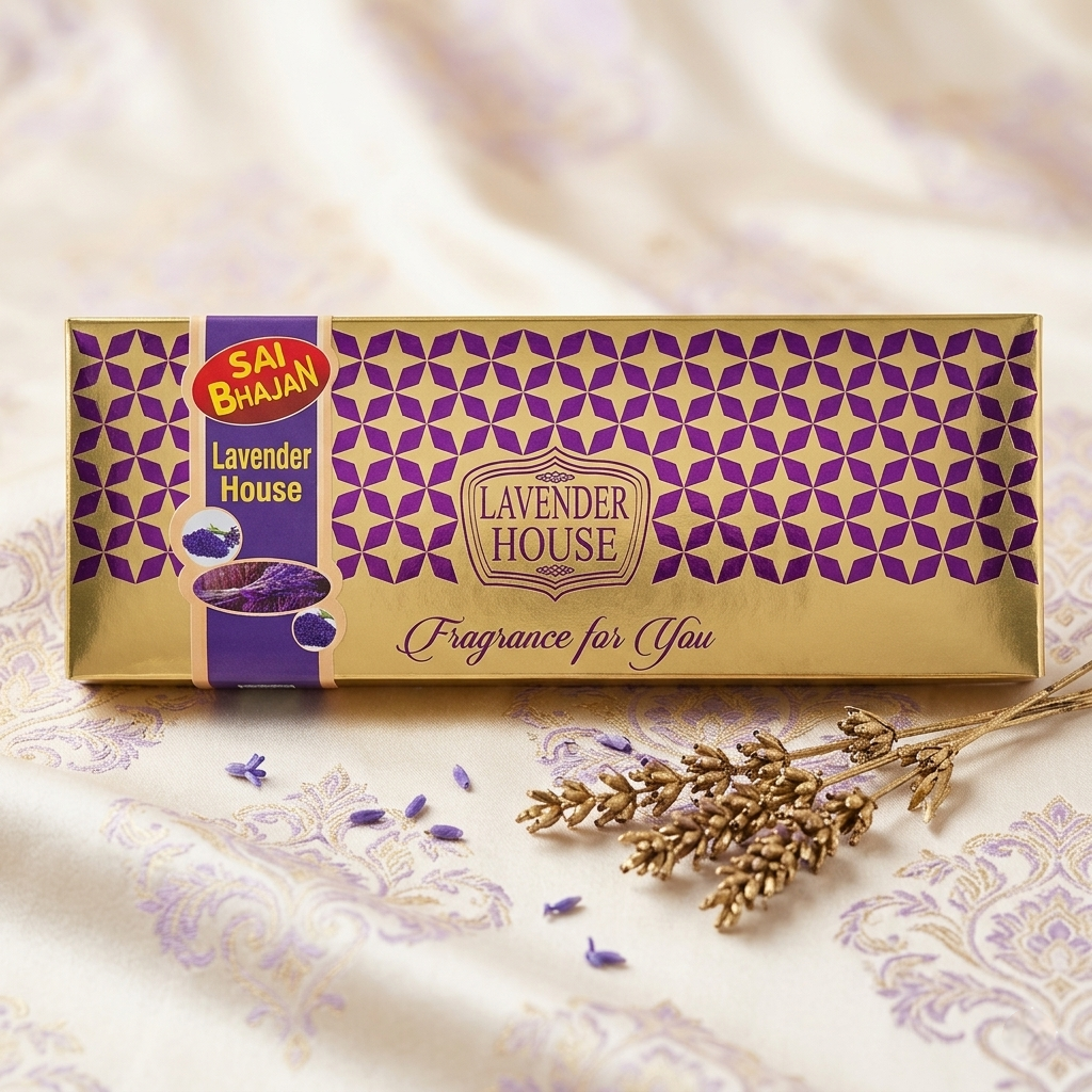 Lavender House - Incense sticks by Sai Bhajan