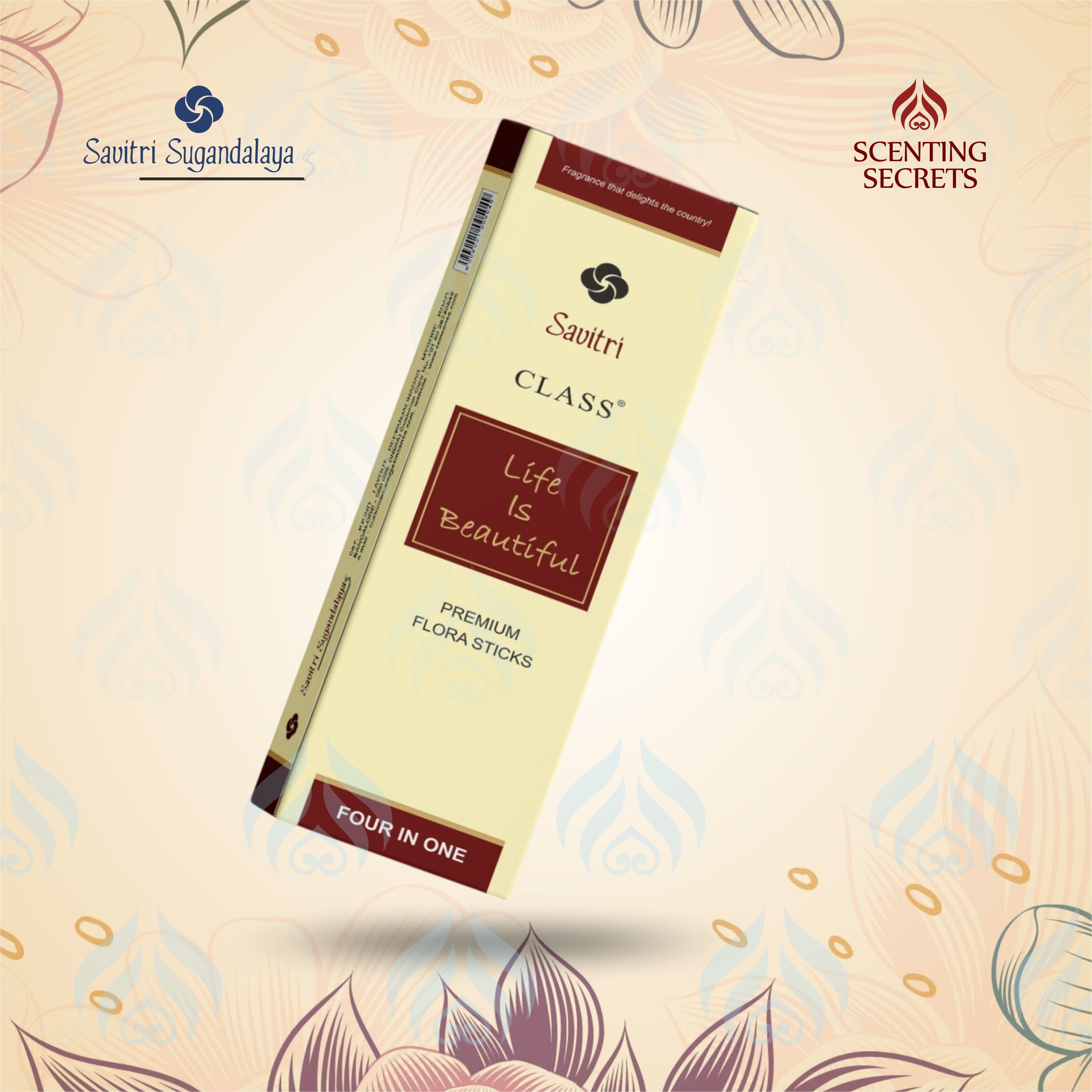 Life is beautiful Incense Sticks | Savitri Sugandalaya
