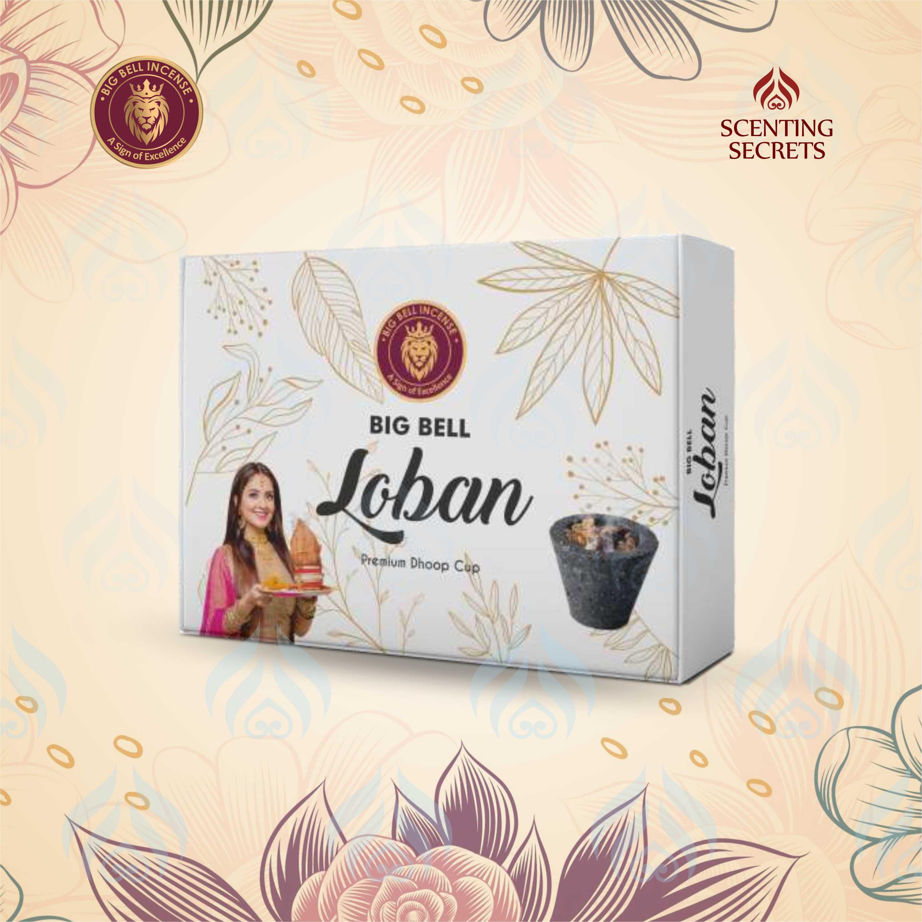 Loban Premium Dhoop Cup by Big Bell Incense