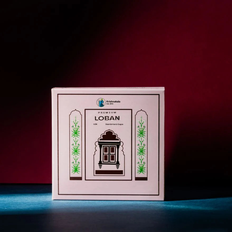 Premium Loban Luxury Sambrani Cups by KrishnaKala Wellness